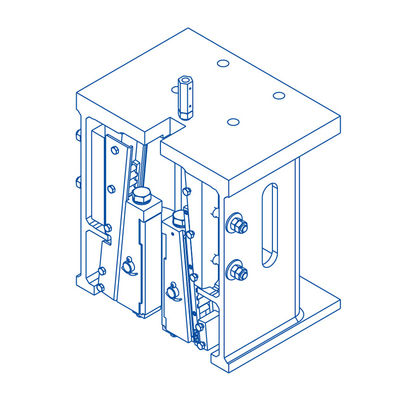 Spare Parts Elevator Progressive Safety Gear 15.88/16/19mm Width Of Guide Rails