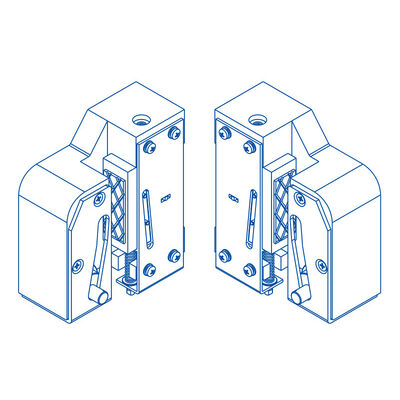 575-2800Kg P+Q Elevator Progressive Safety Gear Lift Spare Parts