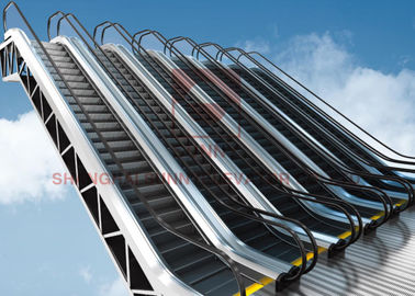 Comfortable Vvvf Shopping Mall Escalator 30 Degree Auto Smooth Operation