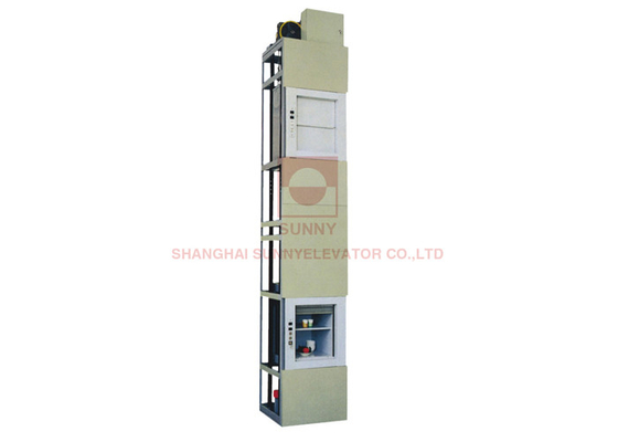 0.4m/S Kuchnia Żywność Dumbwaiter Winda z technologią modulacji częstotliwości VVVF