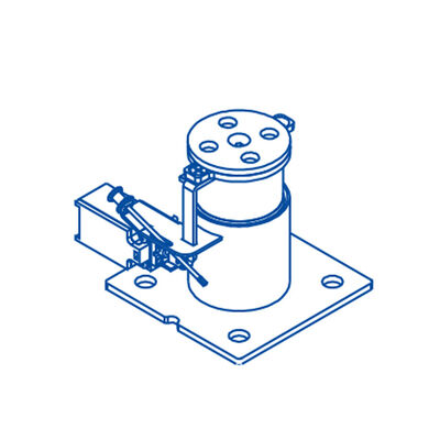 Dostęp do części do wind amortyzator olejowy z prędkością znamionową ≤1,75 m/s