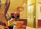 Załaduj 250 - 400 kg Mieszkalne windy domowe z drewnianą okleiną i wytrawionym lustrem