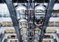 Lustro o głębokości 2000 mm Kapsuła ze stali nierdzewnej Panoramiczna winda pasażerska