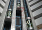 1000kg Gearless VVVF Control Panoramic Elevator Center Opening Door