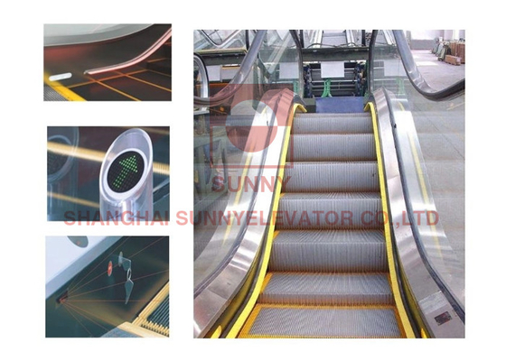 0,5 m / S Elektryczne schody ruchome w centrum handlowym 30/35 vDegree Zewnętrzne schody ruchome