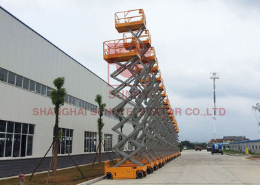 Rozstaw osi 1,89 m Hydrauliczny samobieżny podnośnik nożycowy 24 V / 4,5 kW