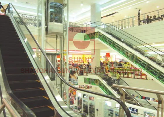 4500p Mieszkaniowa balustrada metra 600mm Automatyczne schody ruchome wewnątrz na zewnątrz