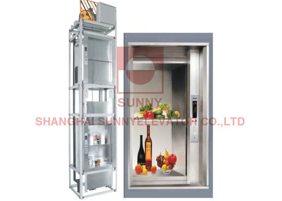 ISO9001 PC Control 0,4 m/S 630 kg Kuchnia, serwis spożywczy, windy