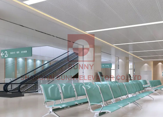 Niski poziom hałasu Bezpieczna wewnętrzna winda szpitalna 1600 kg Obciążenie do szpitalnego łóżka pacjenta